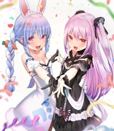 Rushia and Pekora