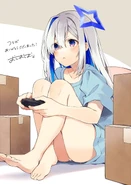 Drawn by character designer