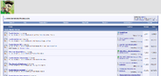 The Tomb Raider Forums homepage, as captured on March 20th, 2021. The forum's logo has been swapped out with The Great Chi's profile picture, in honor of him.
