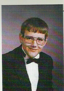 Chris' yearbook photo in 2000.