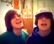 Smosh alias Ian Hecox und Anthony Padilla (2005)