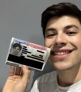 George having received his visa in 2022, allowing him to move to the U.S.