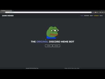 Dank Memer Discord Server Sticker - Dank Memer Discord Server JDS