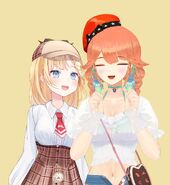 With Amelia
