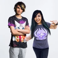 The Anime Man with his girlfriend, Akidearest