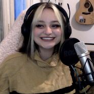 Niki wearing a sweater