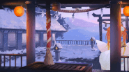 Kiara visits a shrine her new kimono