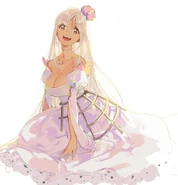 Even after her graduation, pako doesn't stop drawing Sana