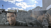 40-feet-long Etika mural