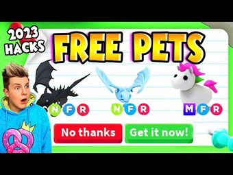 5 WAYS To Get FREE PETS in Adopt Me (WORKING 2021!) Prezley 