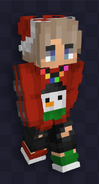 Punz's Snowman sweatshirt Christmas skin