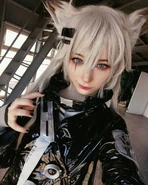 As Lappland of Arknights