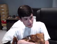 George with his pup