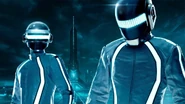 Their appearance in the Disney film, Tron Legacy.