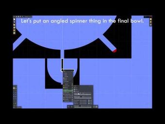 Object clearance marble race
