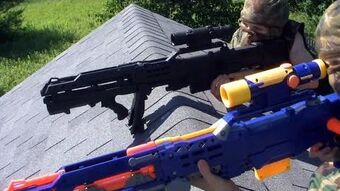 Nerf War: Snipers Vs Thieves 