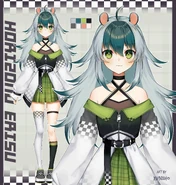 She designs harizonoerisu