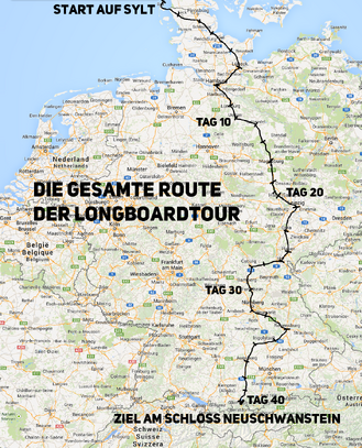 Longboard-tour