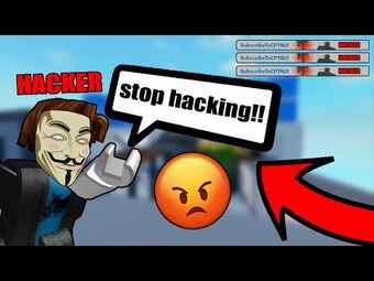 HE THINKS I'M HACKING in Arsenal (ROBLOX) 