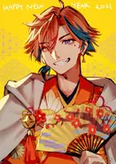 Drawn by character designer, めばる