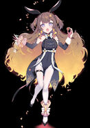 She draws Anya as a birthday gift to her
