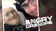 Angry Grandpa with his son Michael.