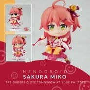 Sakura Miko's Nendoroid