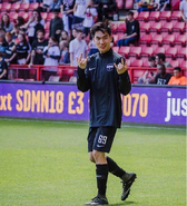 RiceGum at Sidemen FC Match 2018.