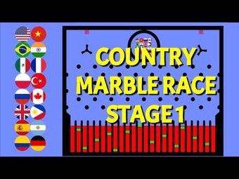 Marble race country sales