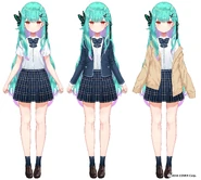 Concept art and reference sheet