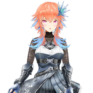 Kiara's seventh outfit, designed by SWAV