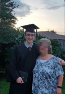 Austin in 2016 when they graduated high school.