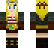 Katy's skin in Minecraft