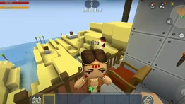 Cattivissimolor (che si chiama Tito su mini world) nell'aereo delle Island adventures.