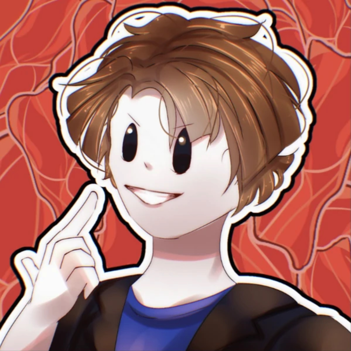 i got commissioned to draw a bacon hair in this style : r/roblox