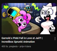 A Sprunki Elsagate video with attention-grabbing/clickbait tactics.