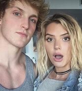 Alissa with Logan Paul