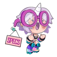 One of Prism's avatars that appears in her About section on Twitch.[5]