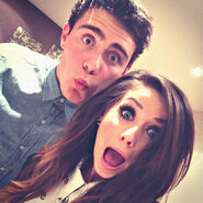 Another image of Zoe and Alfie