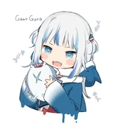 Gawr Gura Ch Hololive-EN 5j.jpg (76 KB) ホロライブEnglishの、Gawr Gura (@gawrgura) ちゃんのキャラクターデザインを担当させていただきました( oᴗo )! とっっっても可愛いのでよろしくお願いいたします