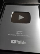 AlbyPro's Silver Play Button.jpg (819 KB) AlbyPro's Silver Play Button