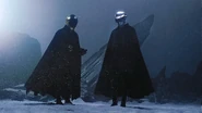 Their cameo in the Weeknd's music video, "I Feel It Coming".