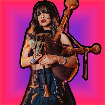 Snake charmer goddesses sales of bagpipes