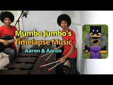 @Mumbo_Jumbo's_Hermitcraft_Timelapse_Music_"Baby_Steps"_performed_by_Aaron_&_Aaron