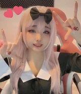 佐藤希Sato Nozomi 2c.jpg (120 KB) Sato cosplays as Chika Fujiwara from the anime Kaguya-sama: Love is War