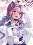 Drawn by character designer