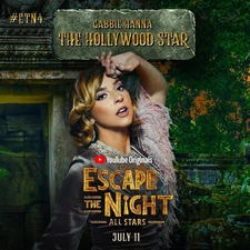 Gabbie Hanna in season four of Escape the Night.