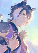 New Year 2021 celebration illustration