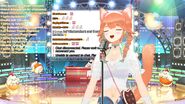 Kiara singing during a German karaoke stream