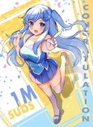 She drew this to celebrate Marryweather getting a million subscribers